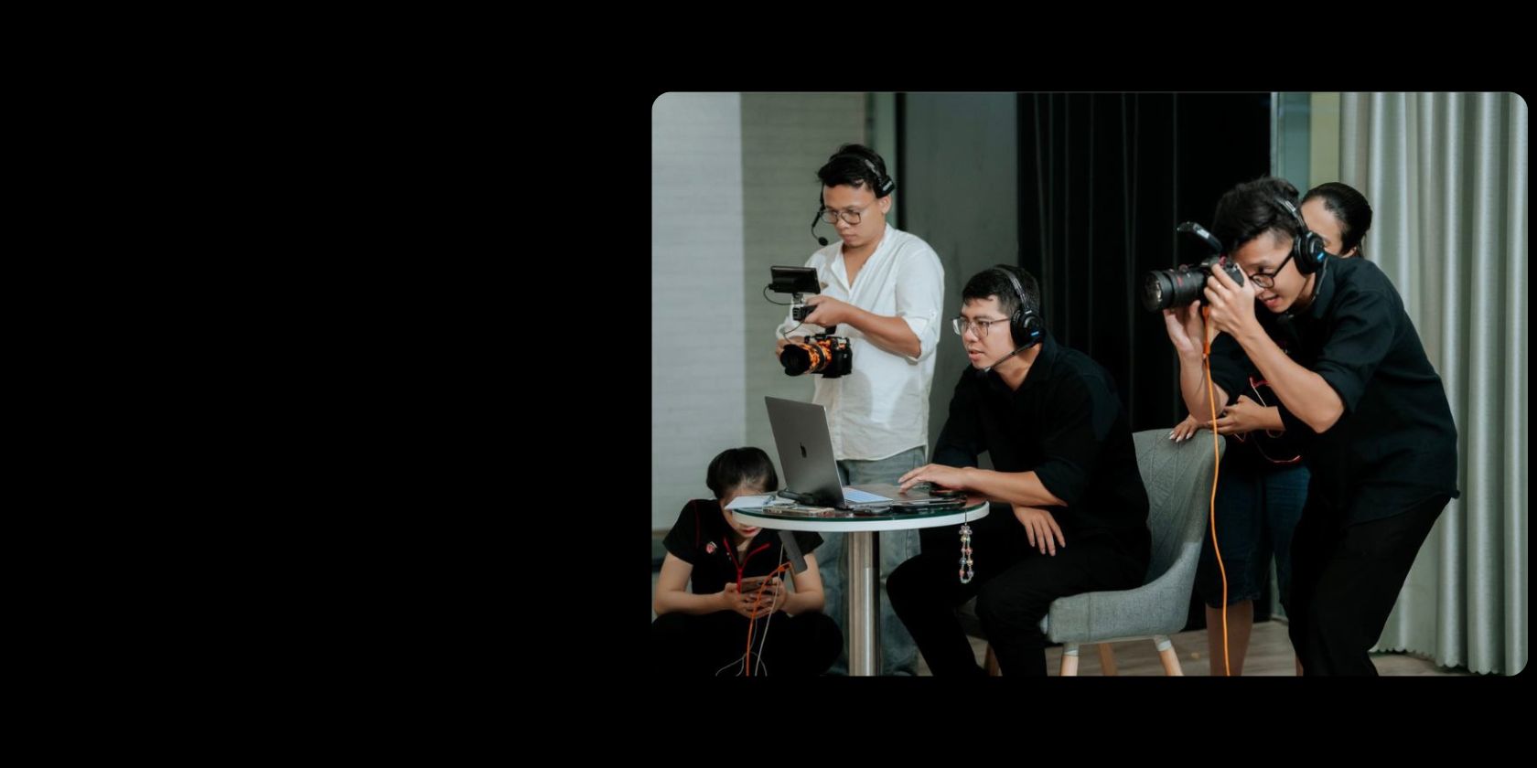 Team chụp ảnh