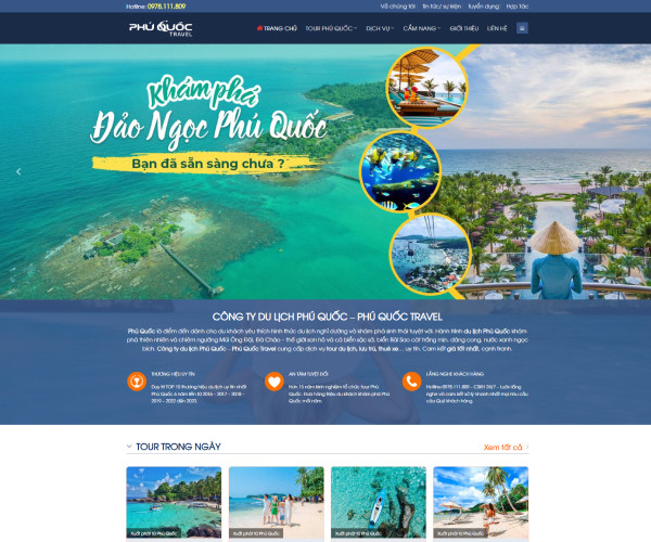 Mẫu web du lịch dl003